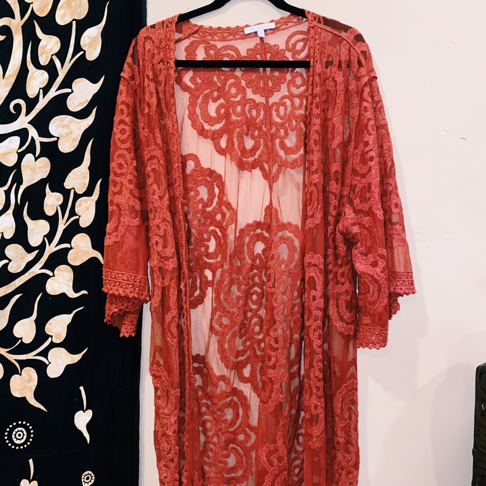 SOLD - sheer cardigan